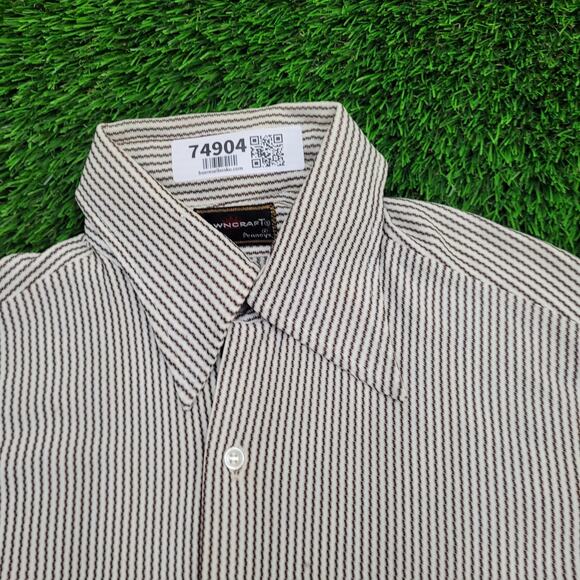 Vintage 80s TownCraft Pennys Shirt Medium 19x28 Disco Hippie - Picture 12 of 12